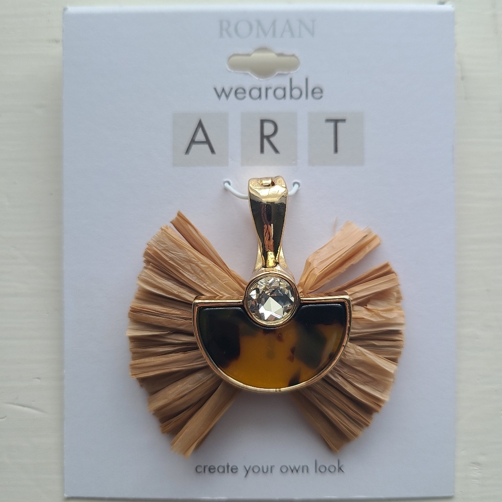 Roman pendant, wearable art